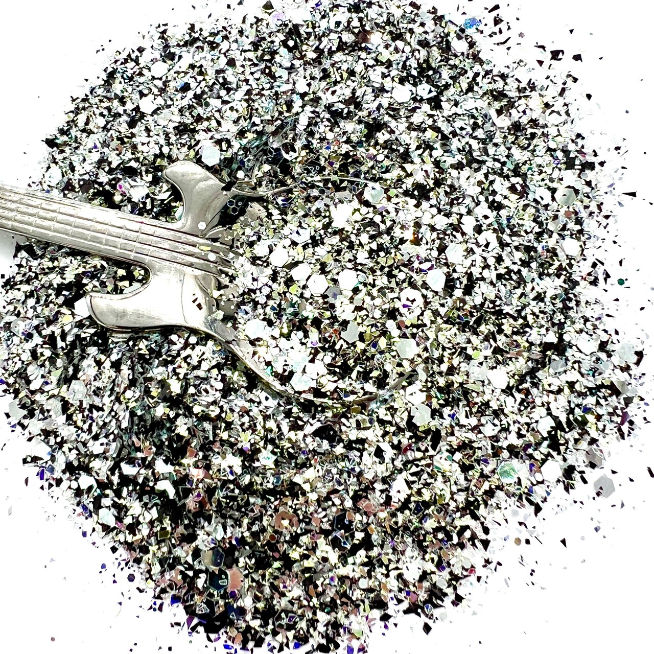 Black or White Exclusive Resin Rockers Pop King Series Premium Pixie for Poxy Custom Chunky Glitter Mix